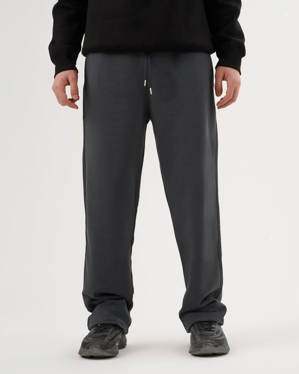 Dark gray Wide Leg Pants